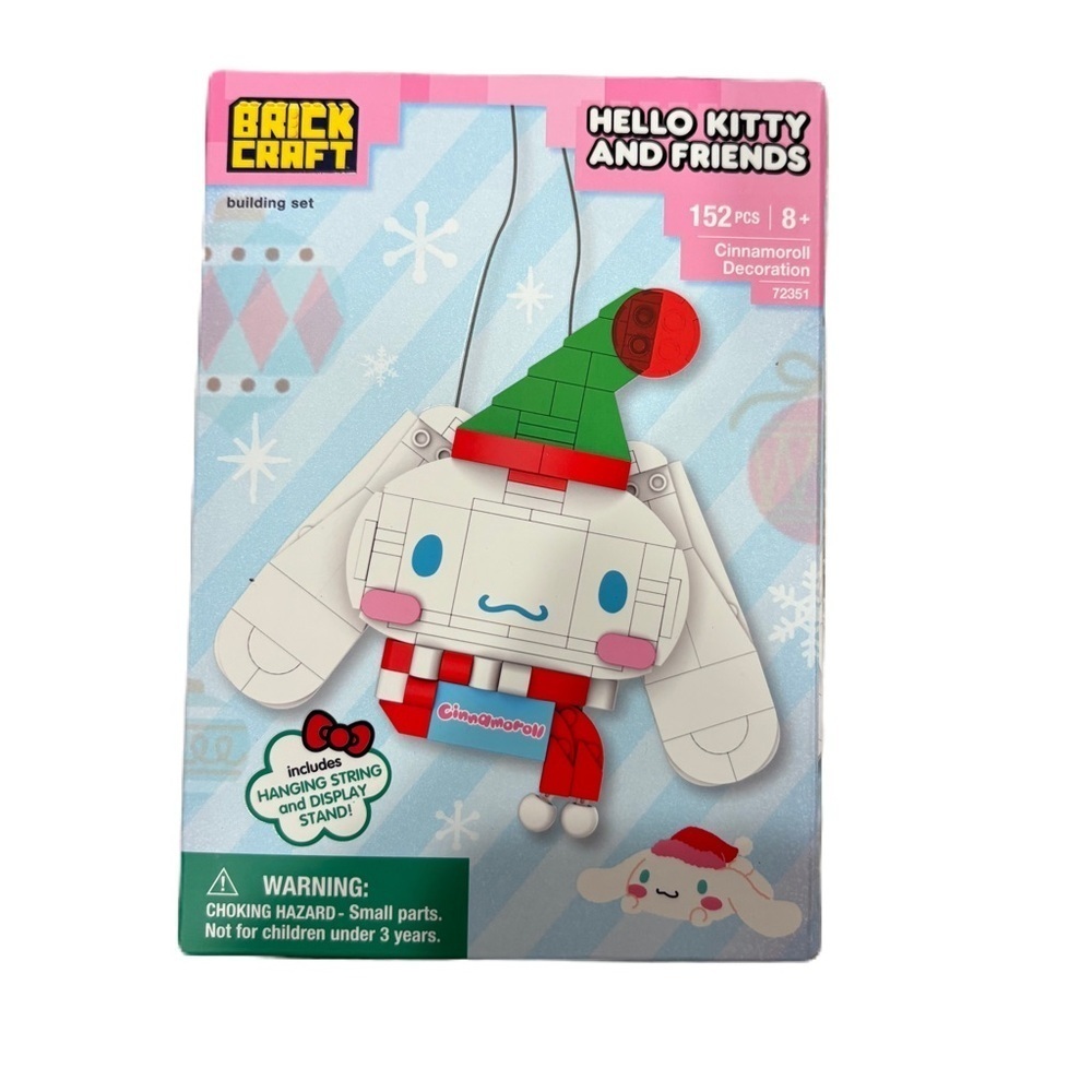 Hello Kitty Brick Craft Building Set Cinnamoroll NEW Christmas Elf Santa